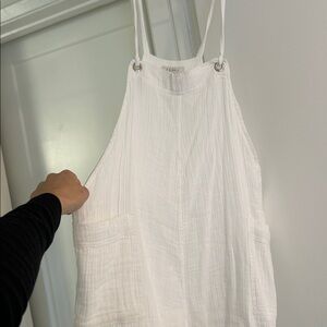 ZSUPPLY White Jumpsuit with Pockets